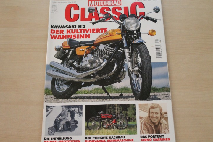 Deckblatt Motorrad Classic (04/1998)